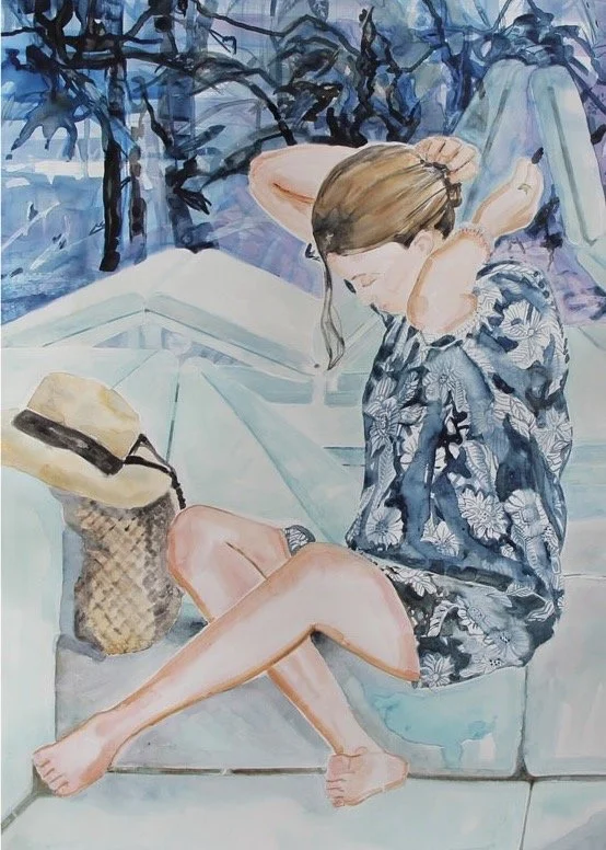 Robe à fleur, Maison Lemoine, 2020