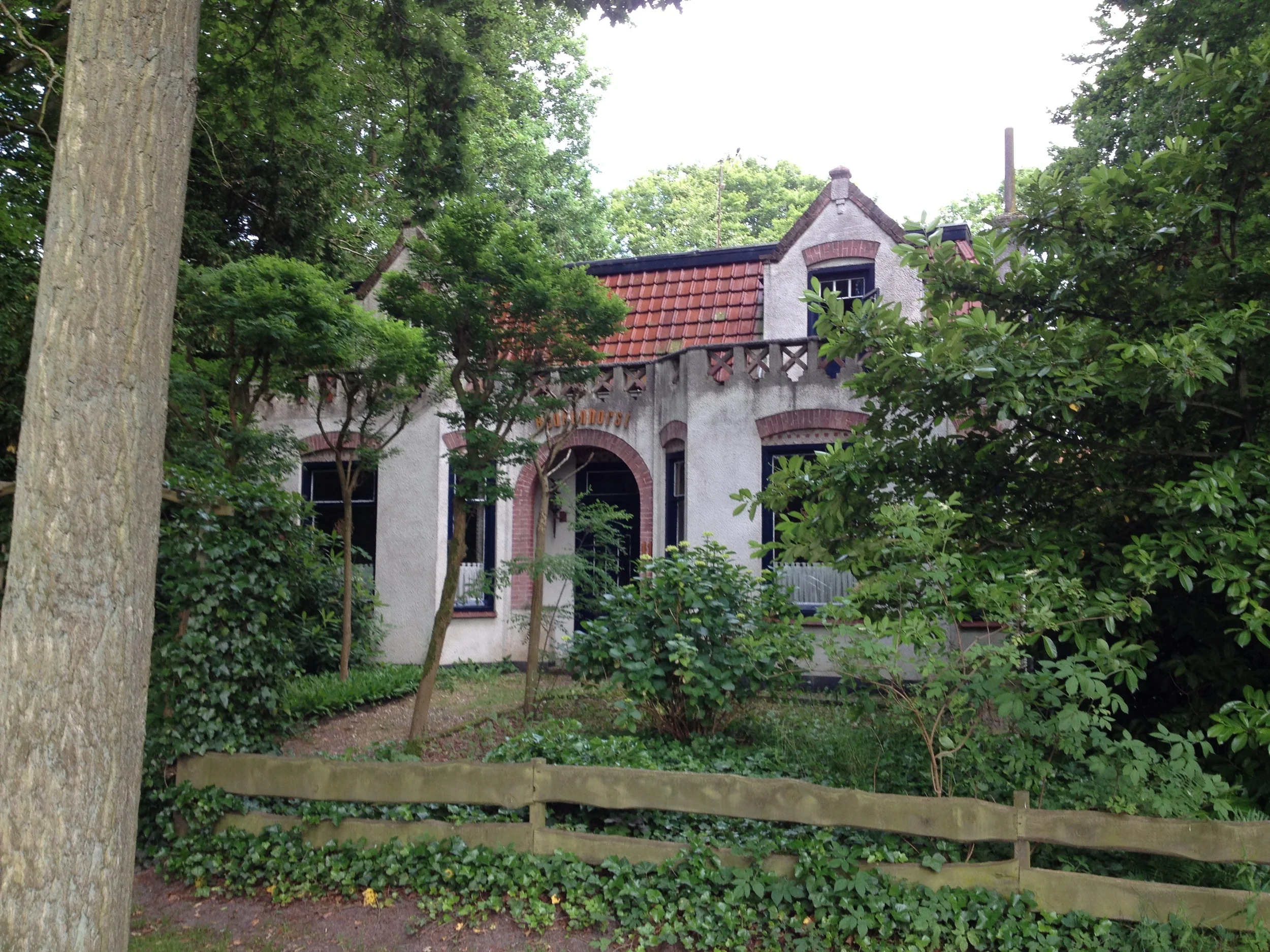 Situatie voor de renovatie