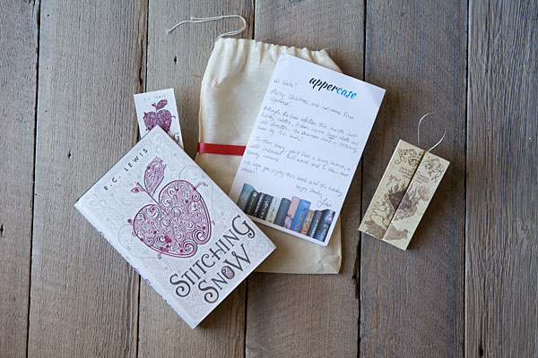 December's box for Uppercase Box, a young adult book subscription box company.