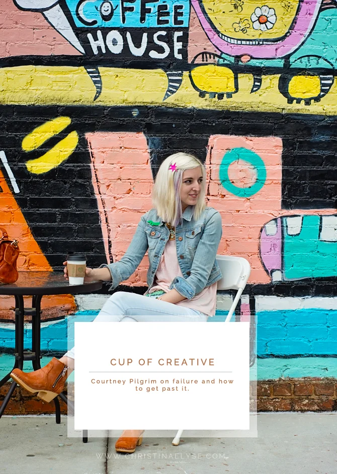 Courtney Pilgrim of myfriendcourt.com on failure and how she overcomes it as a creative entrepreneur
