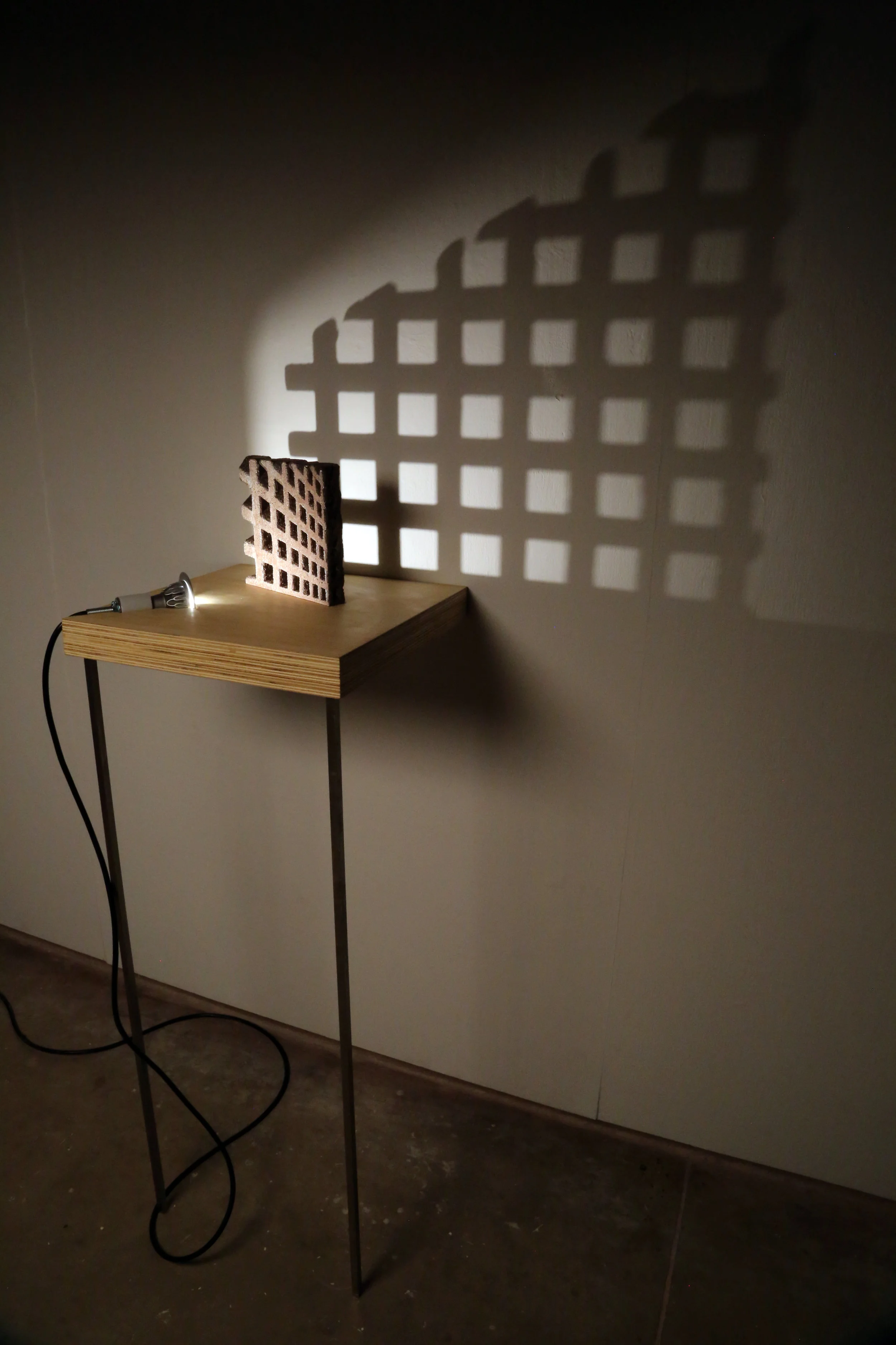 Slab with Square Grid