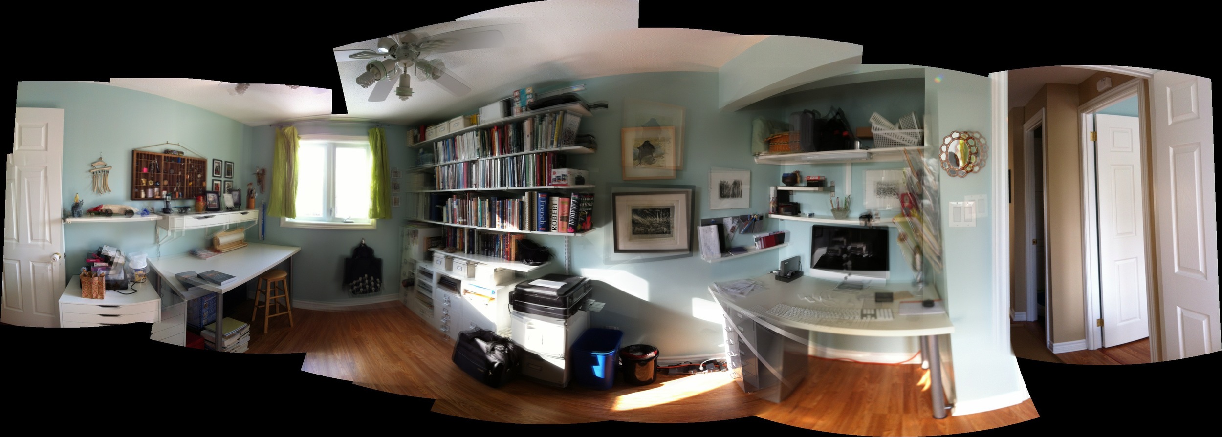 Mon bureau avant.