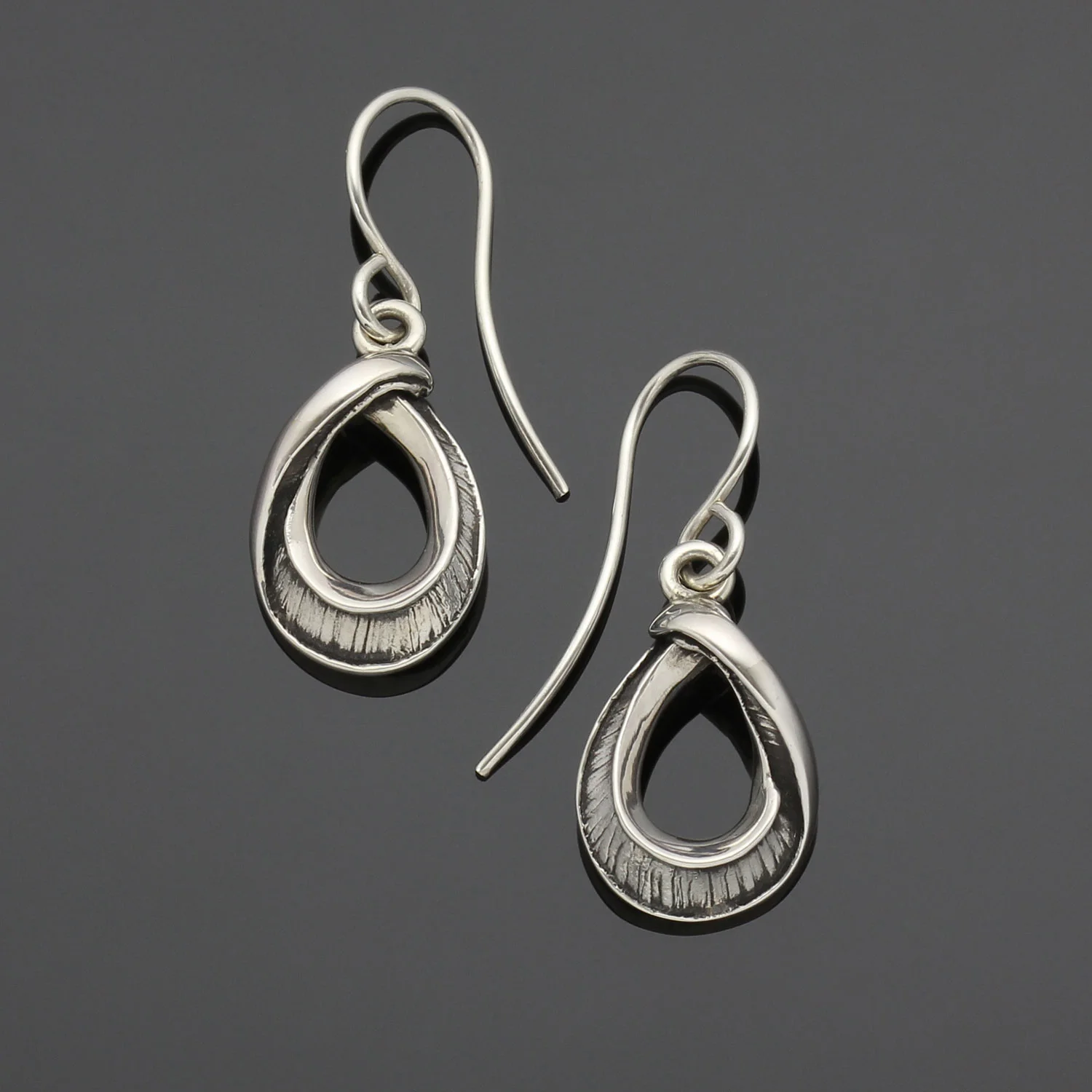 #162 Twisted Bark earring