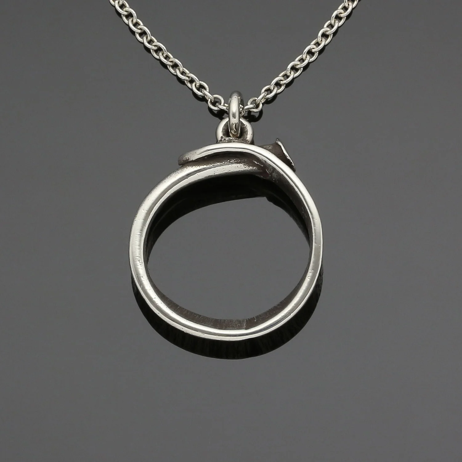 #127 Nail pendant