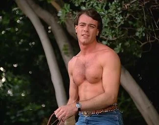 Gratuitous shot of Tony without a shirt