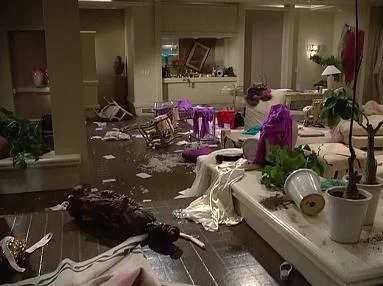 It must be the maid's day off