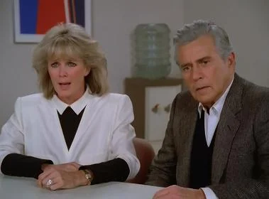 Blake and Krystle can't believe the change in direction on this show.