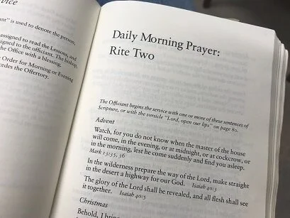 Morning Prayer at 7:30 a.m. on Thursdays