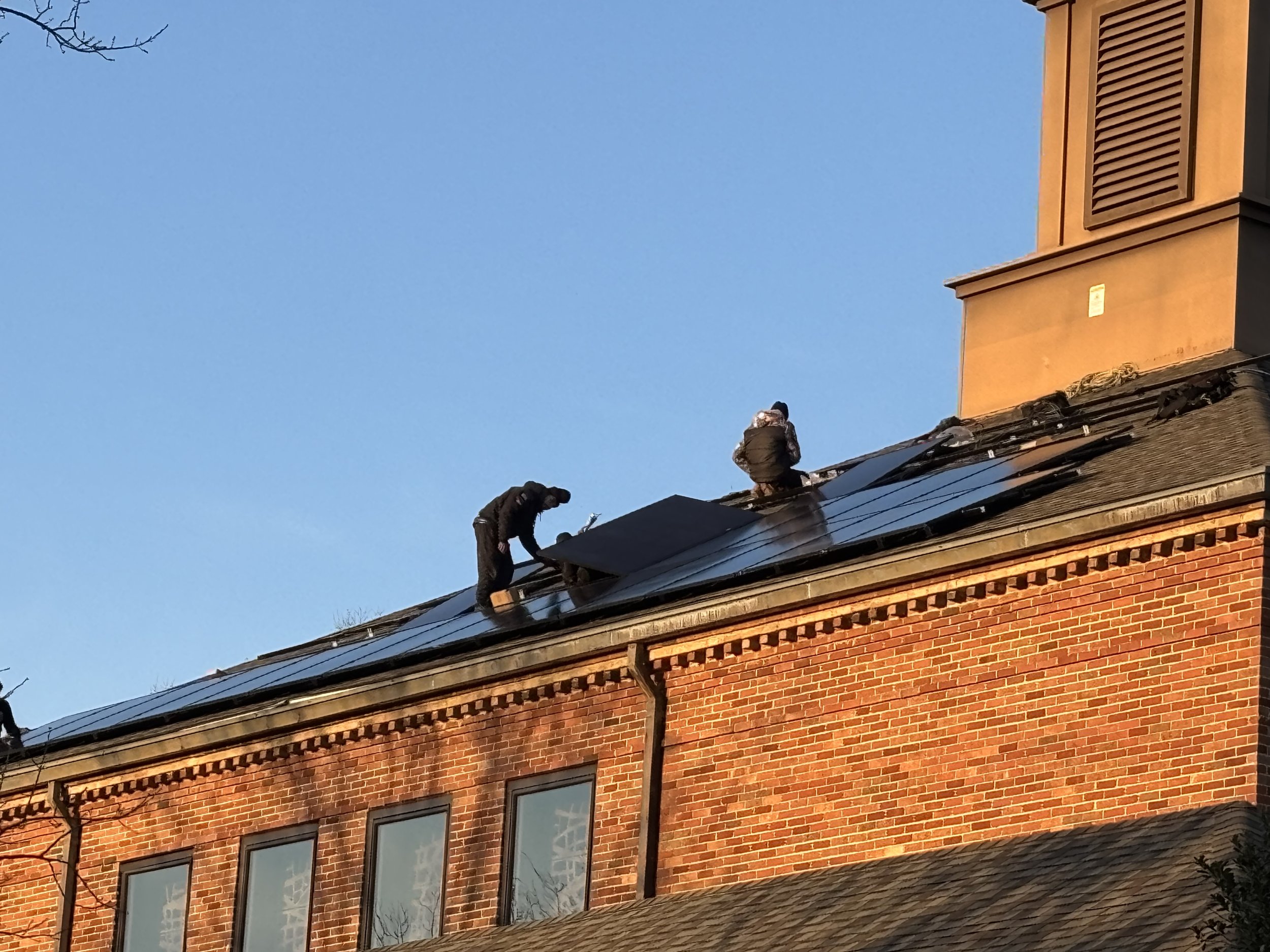 Dedication of our Solar Panels
