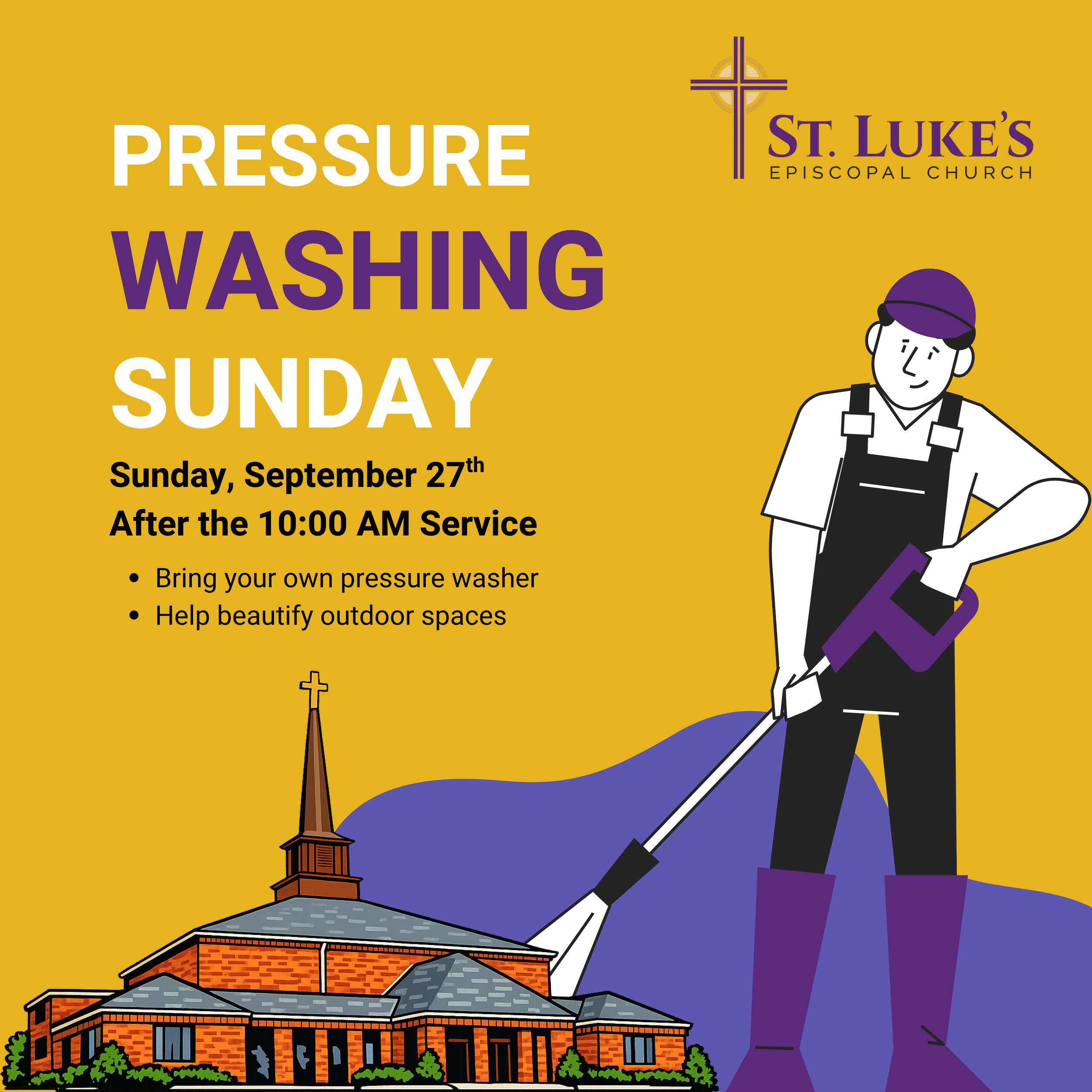Pressure Washing Sunday