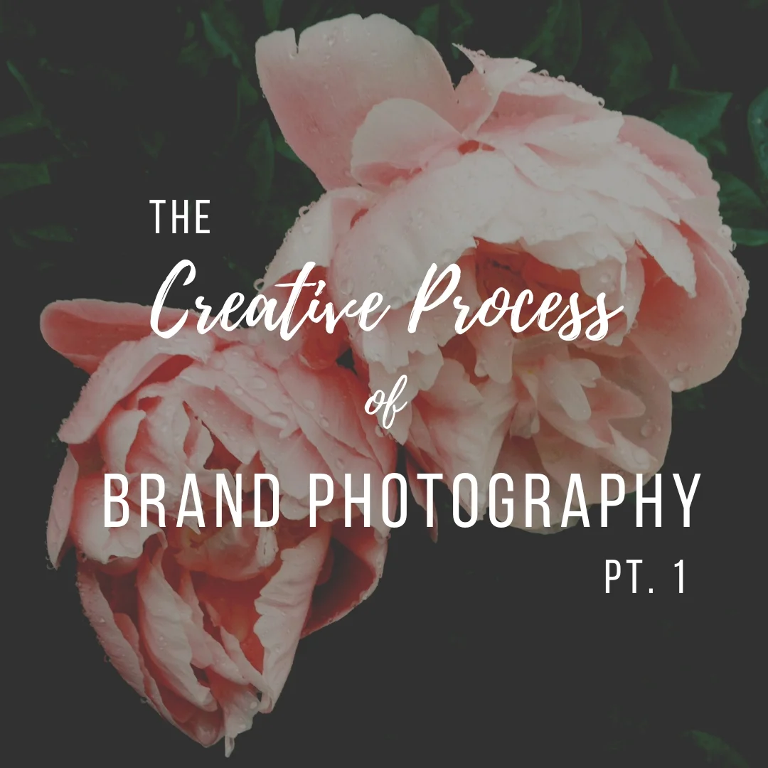 The Creative Process of Brand Photography  pt. 1