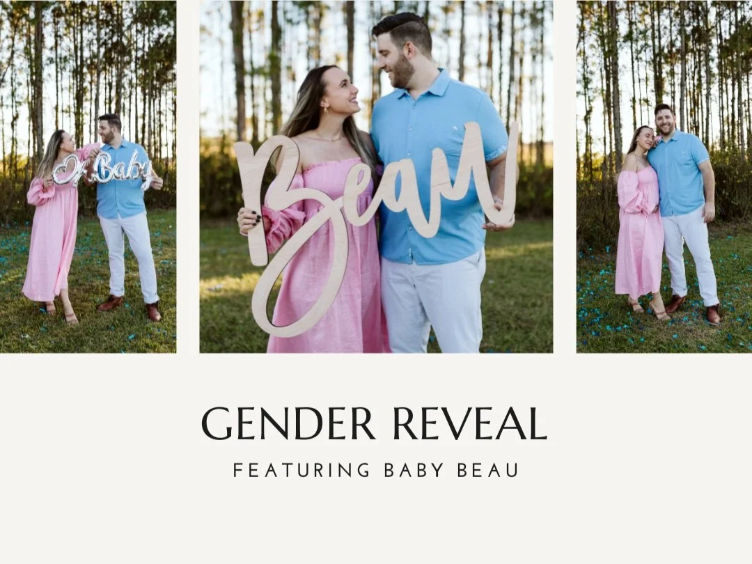 Gender Reveal: Baby Beau