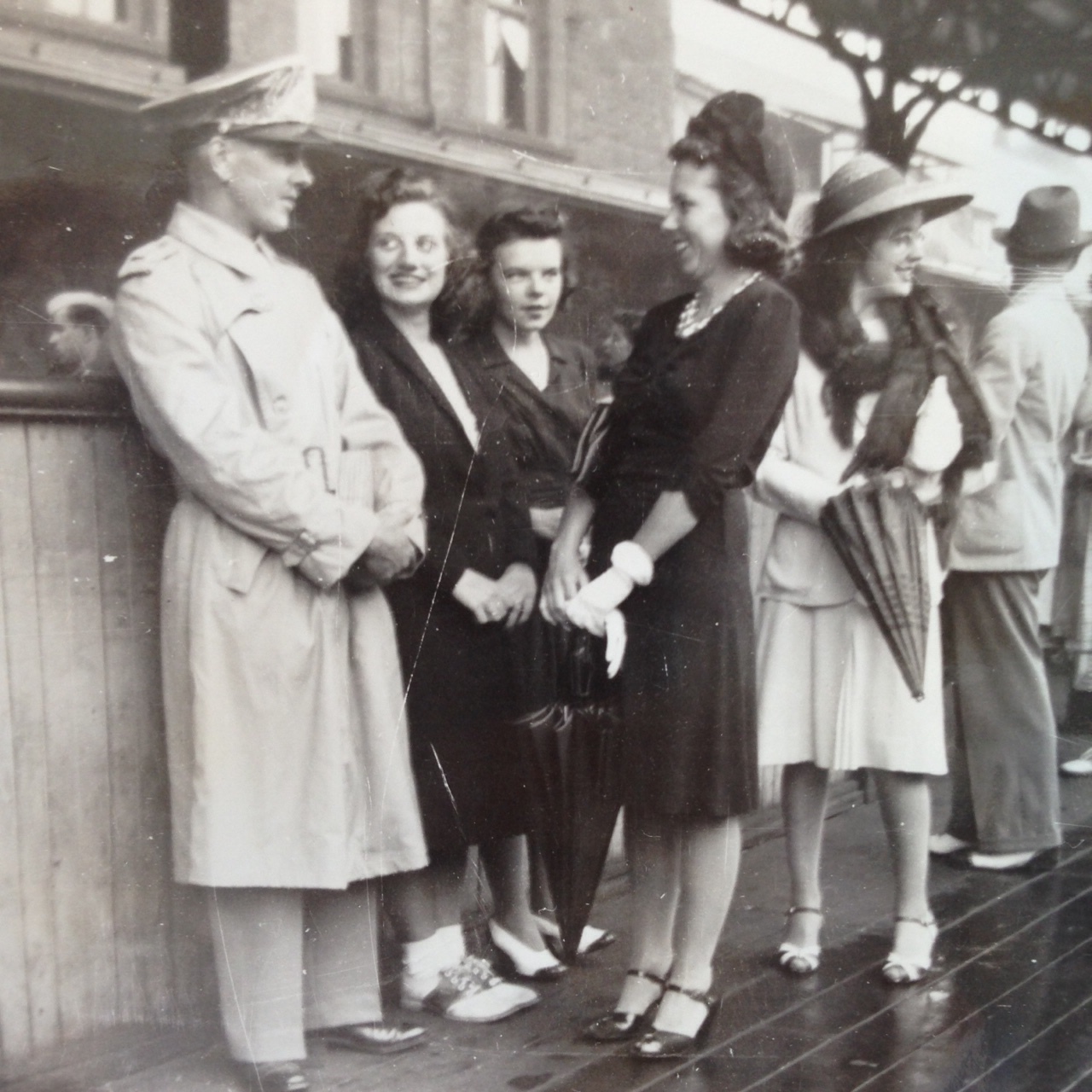 Hartford RR Station, Aug. 8, 1944