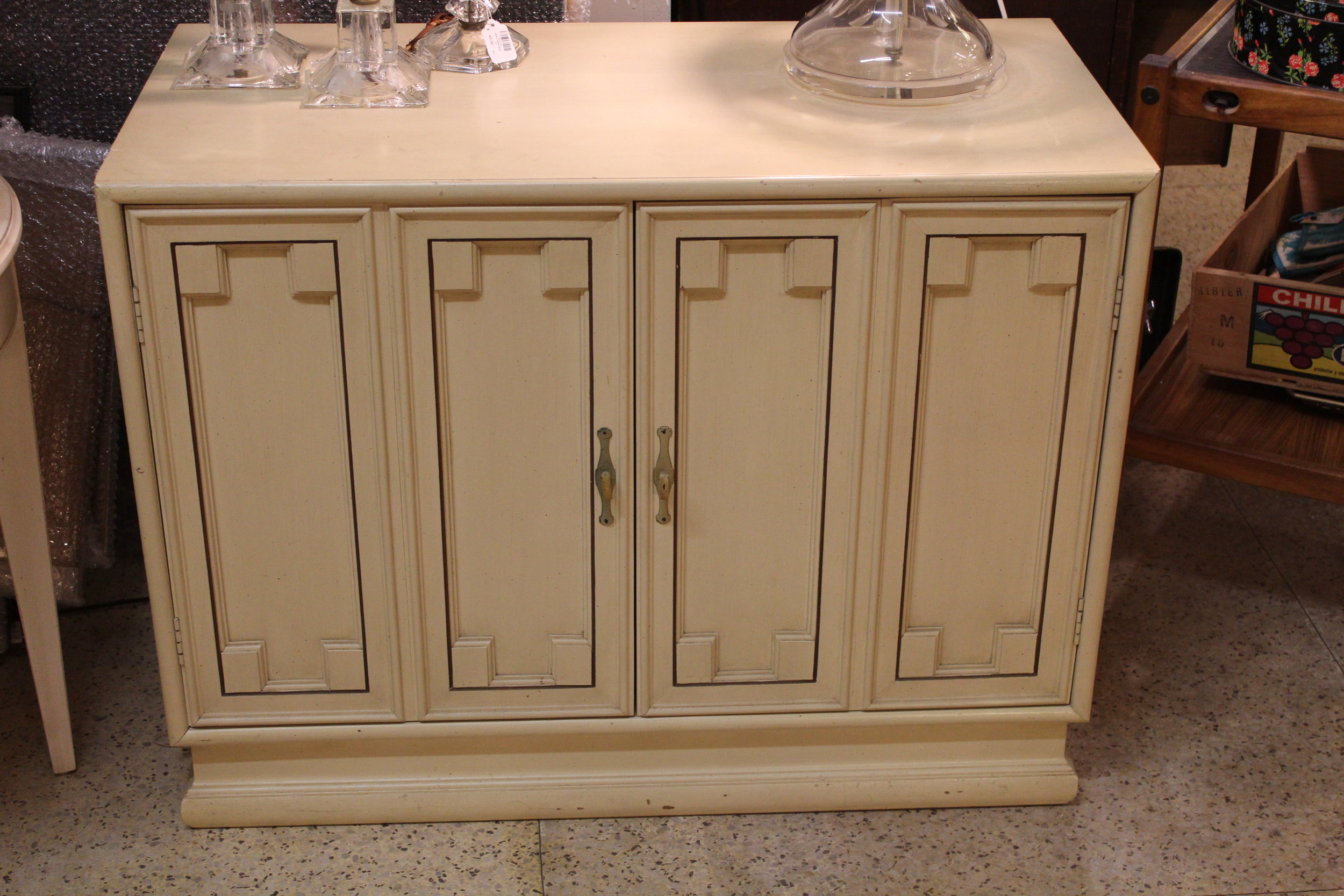 Vintage White Cabinet