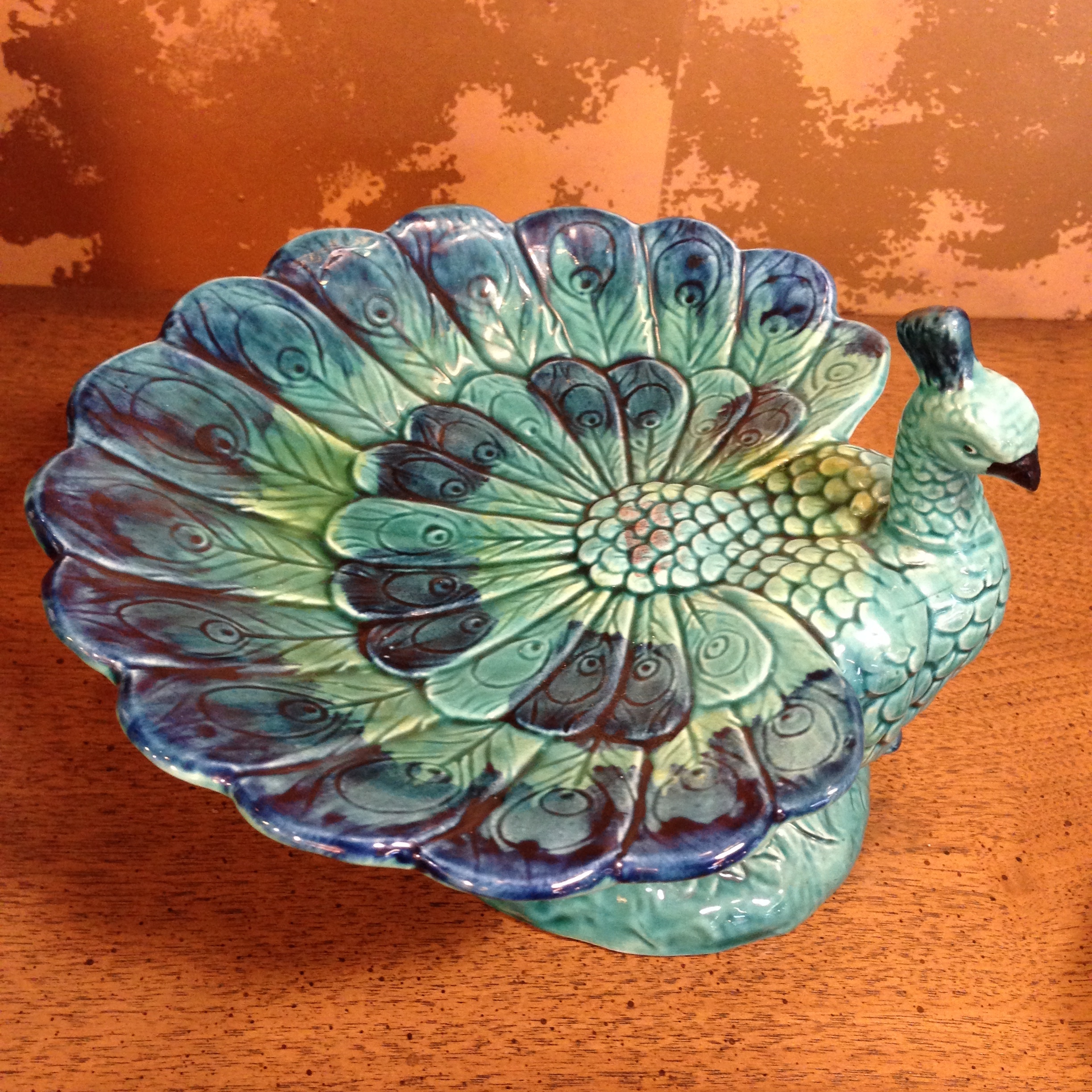 Peacock Candy Dish