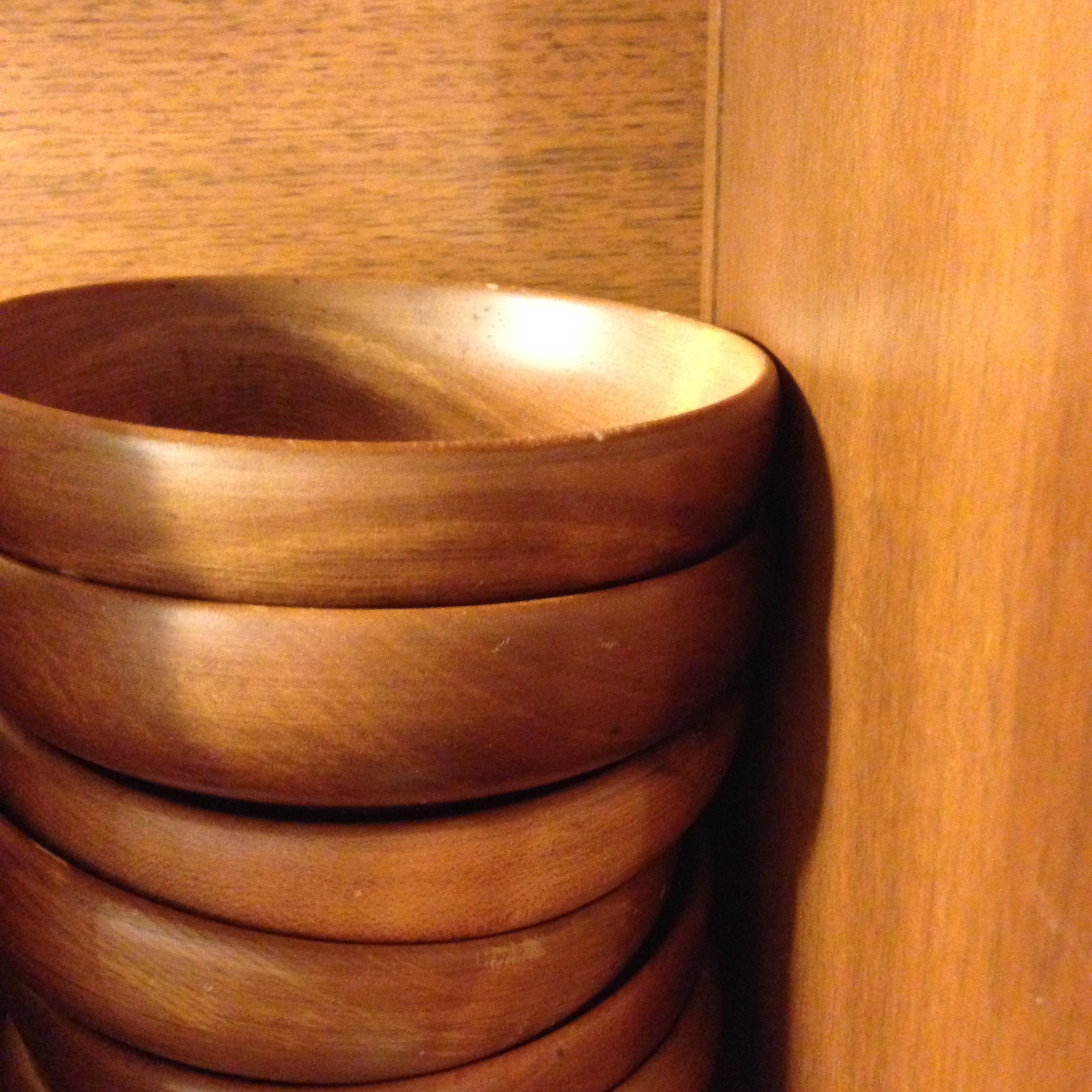 wooden salad bowls