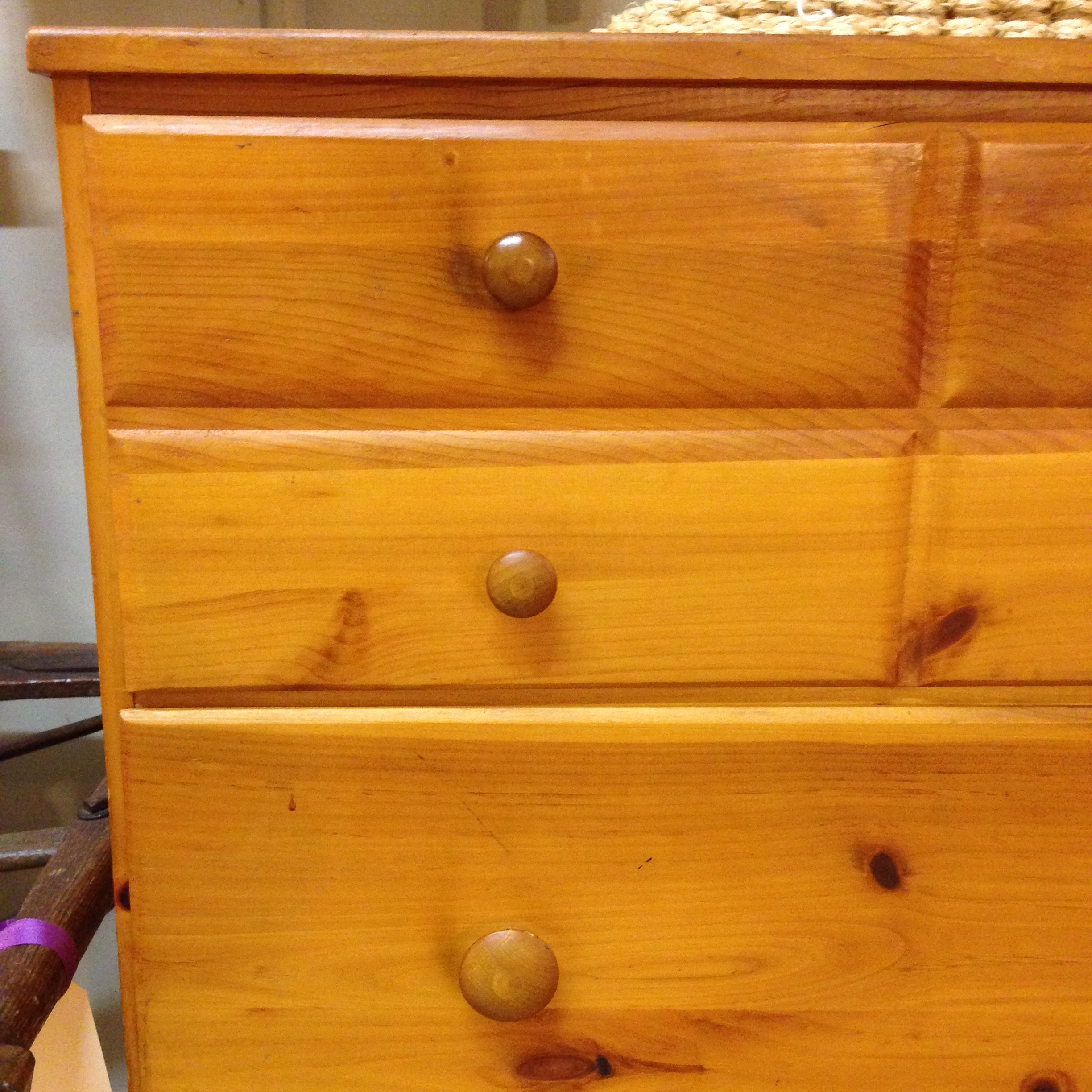 blond wood bureau