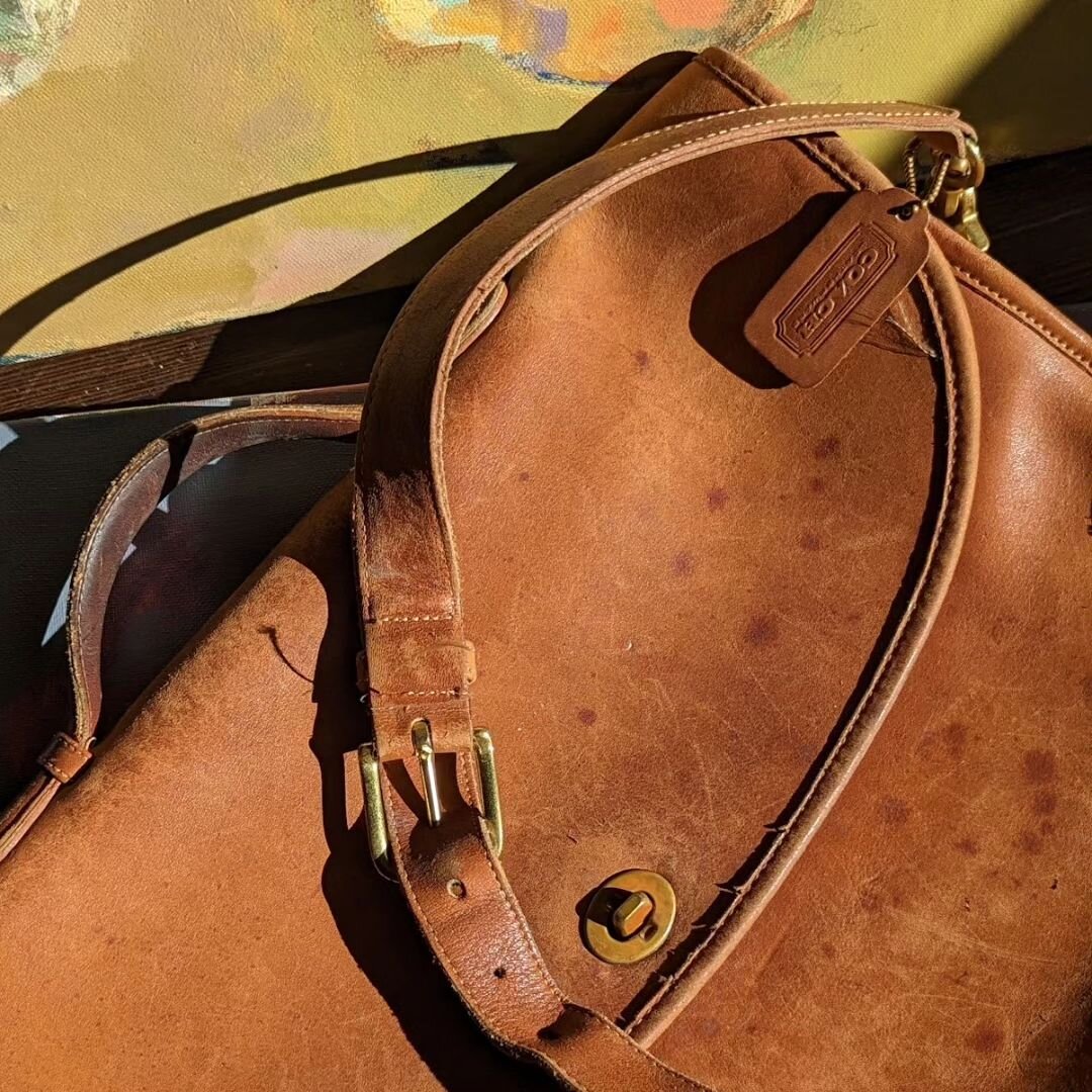 Vintage Coach Satchel 🌻All leather