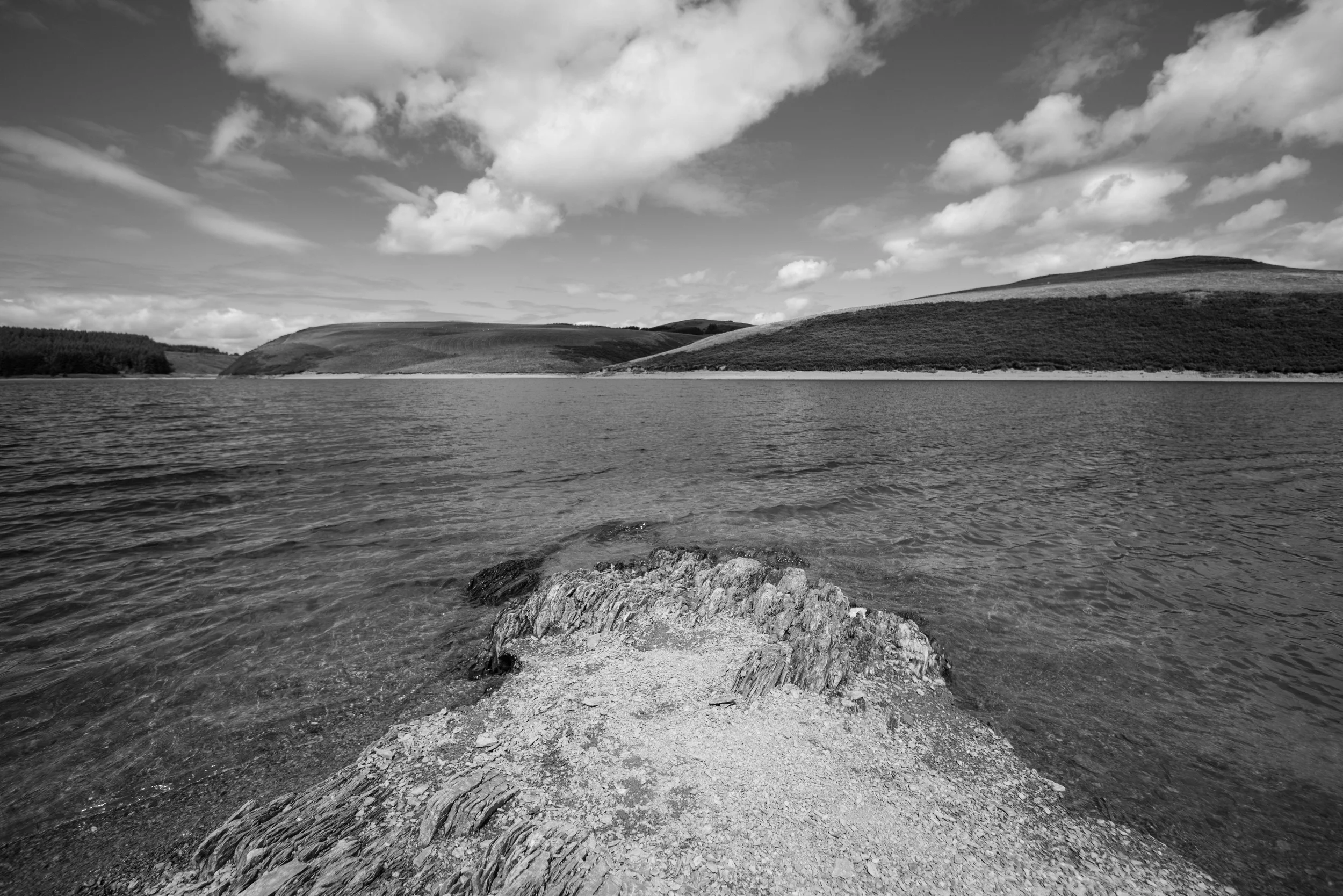 LLyn Clywedog Lake, Wales, UK