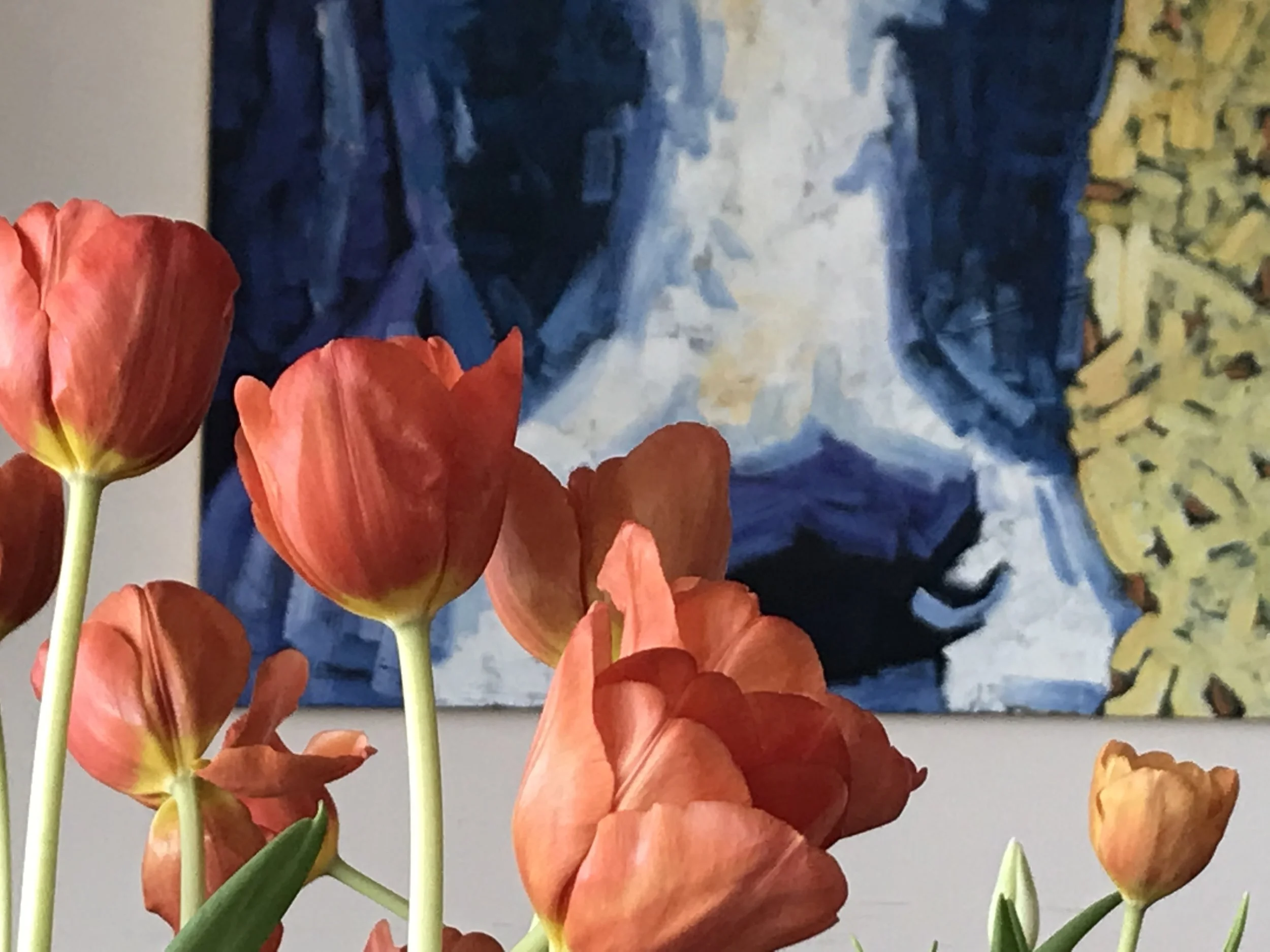 “Lily” with Tulips