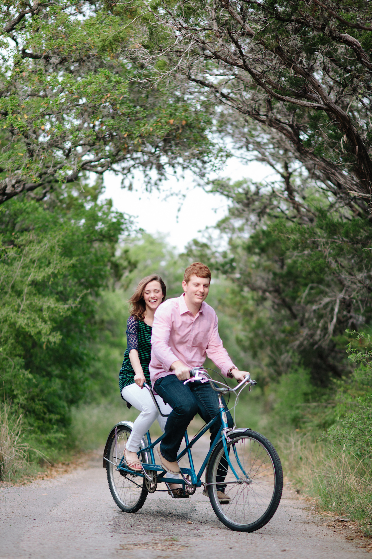 VOTIVE | Montana Wedding Photography | South Austin, Zilker Engagement Portraits | Tandem Bike