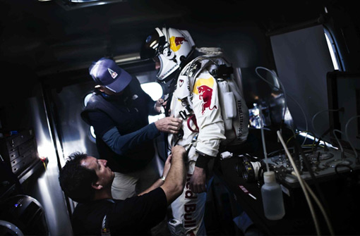 Red Bull Stratos Branding Event. Brand Religion - Overcome the Extreme