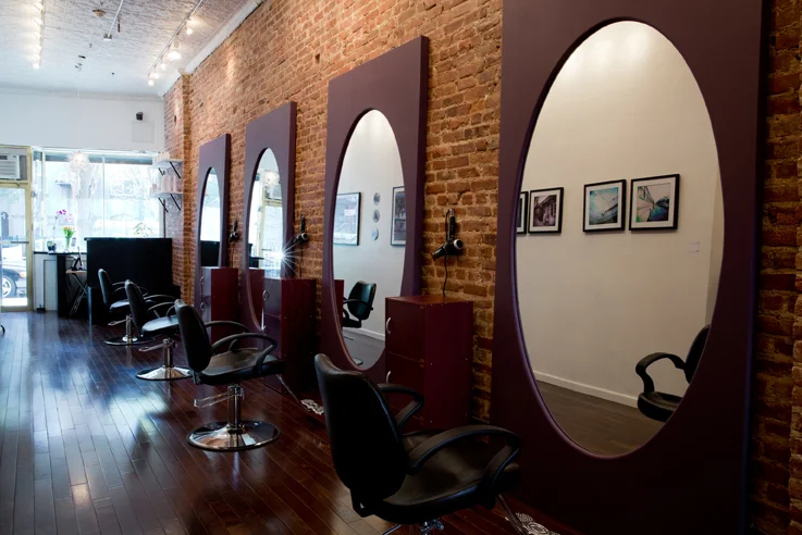 Mirrors made for Exhibit A: Salon .