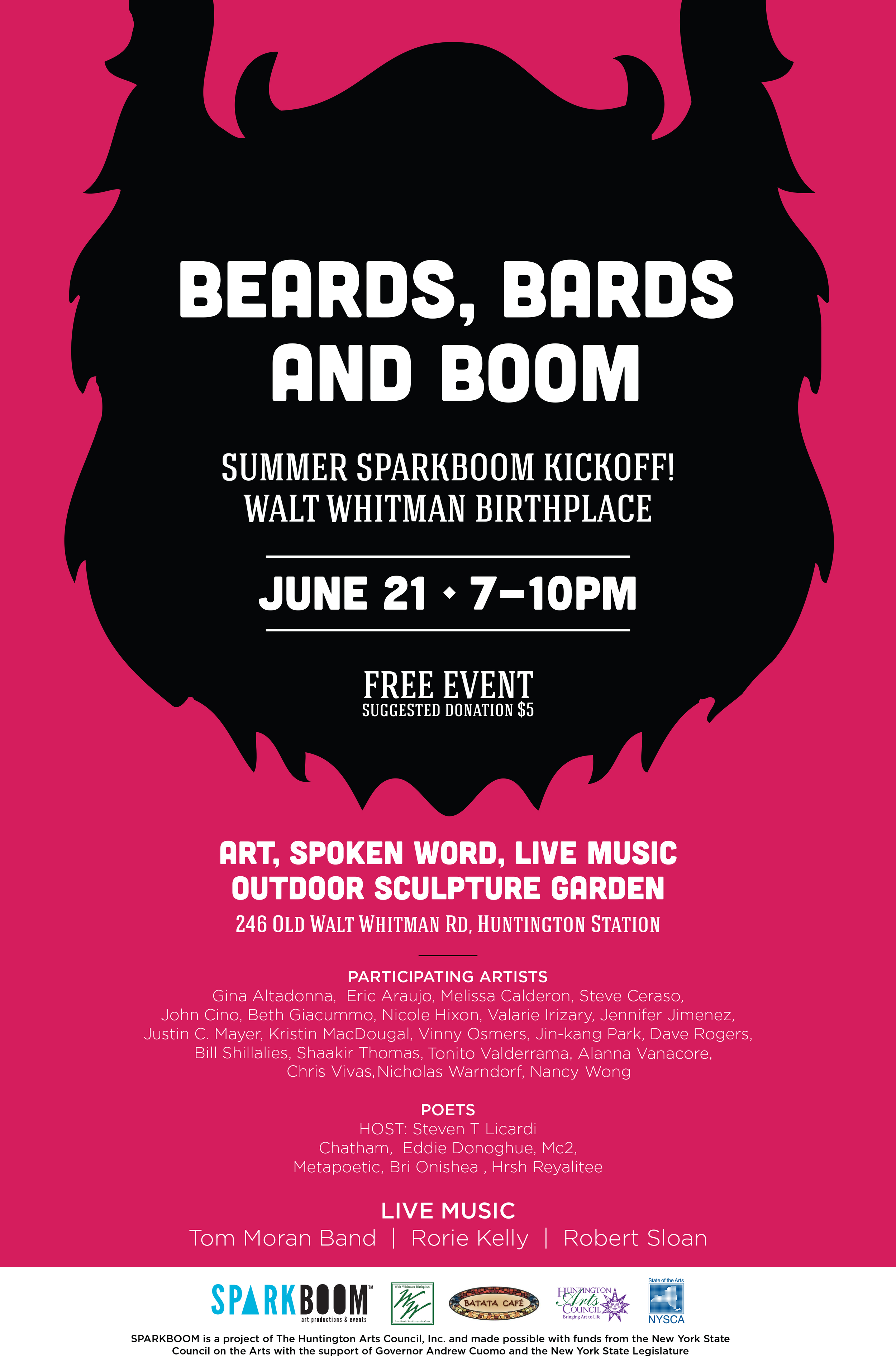 Beards, Bards and Boom