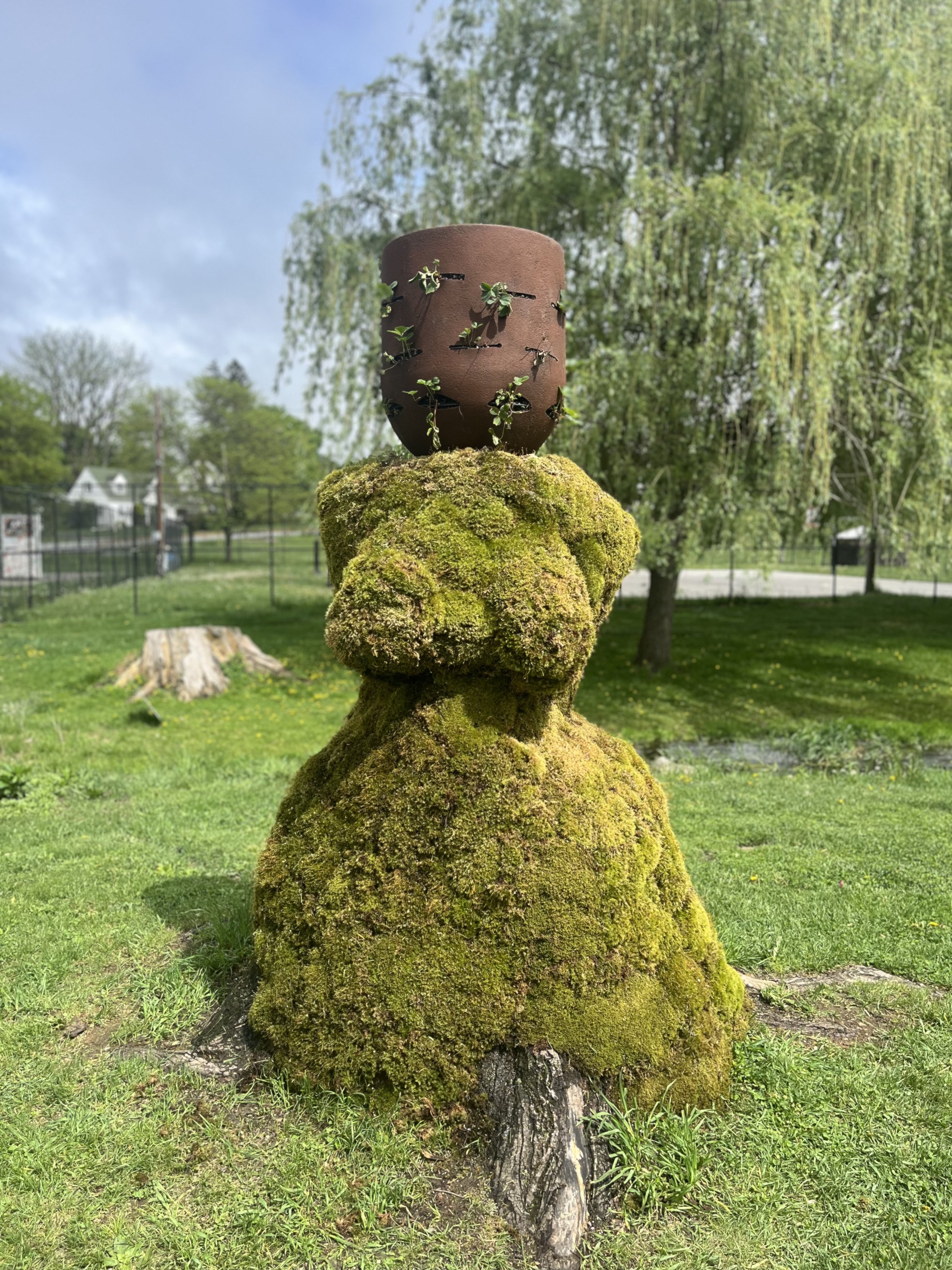 Divine Feminine: Feeding Nature (freshly planted)