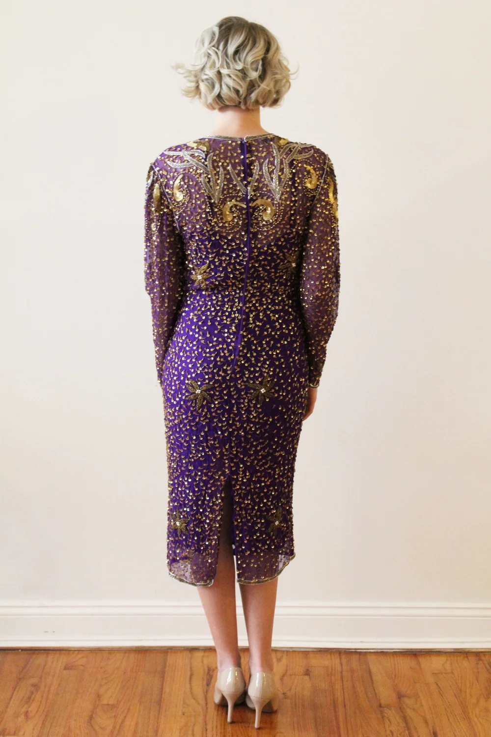 purple rain dresses usa Purple Rain Floral Midi Small