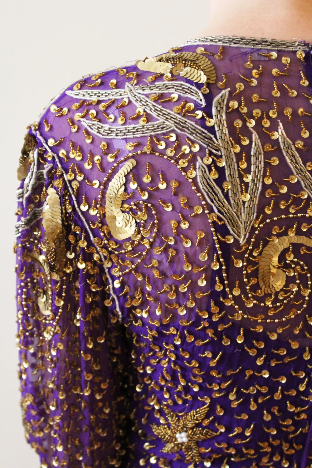 1980s -90s Purple Rain Party Dress  Miranda's Vintage Bridal