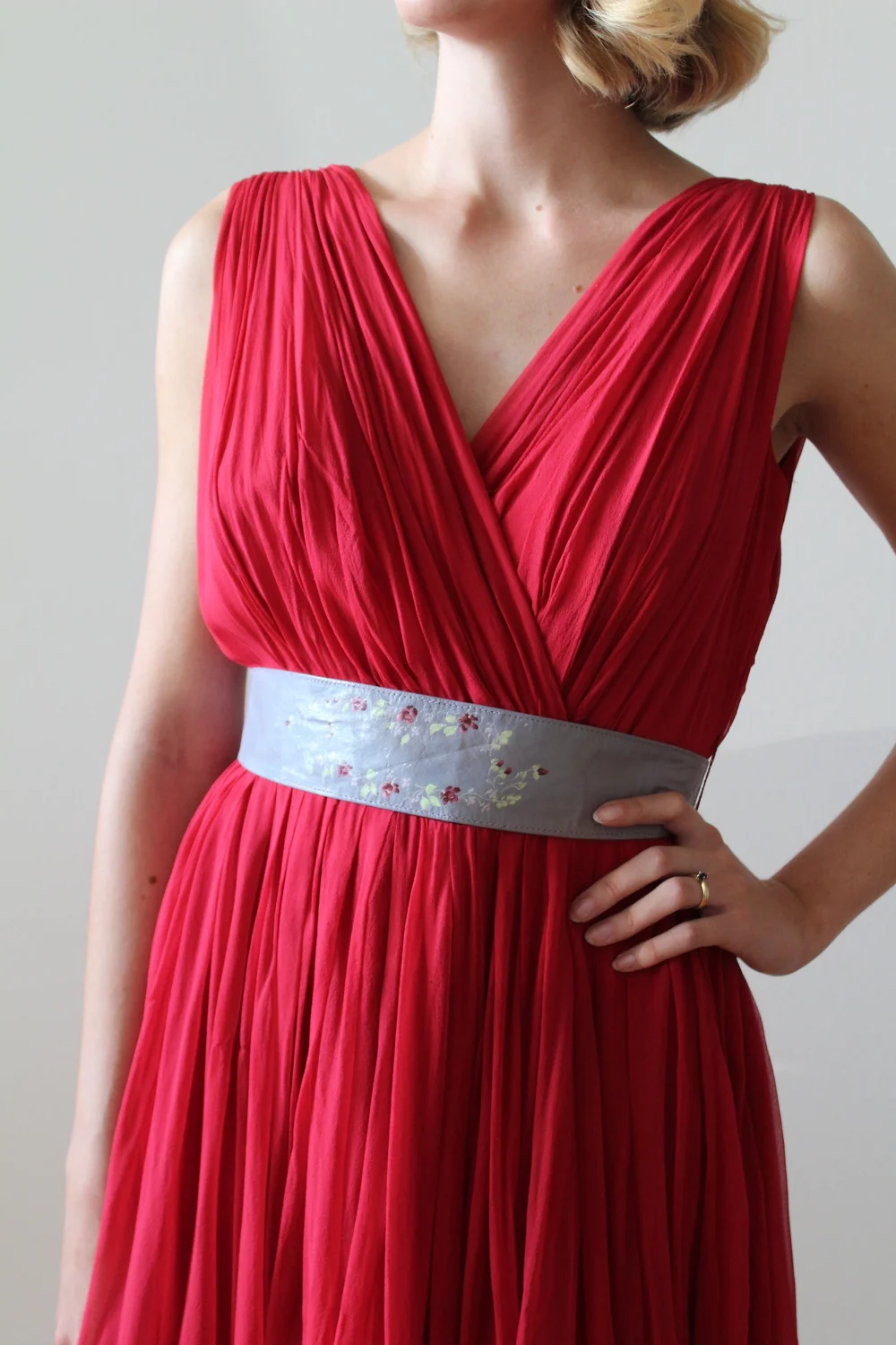 open lace back dress RED RUFFLE WRAP MINI DRESS – LONG SLEEVE V-NECK TIE WAIST CHIFFON PART –  Kelly Grace Brands