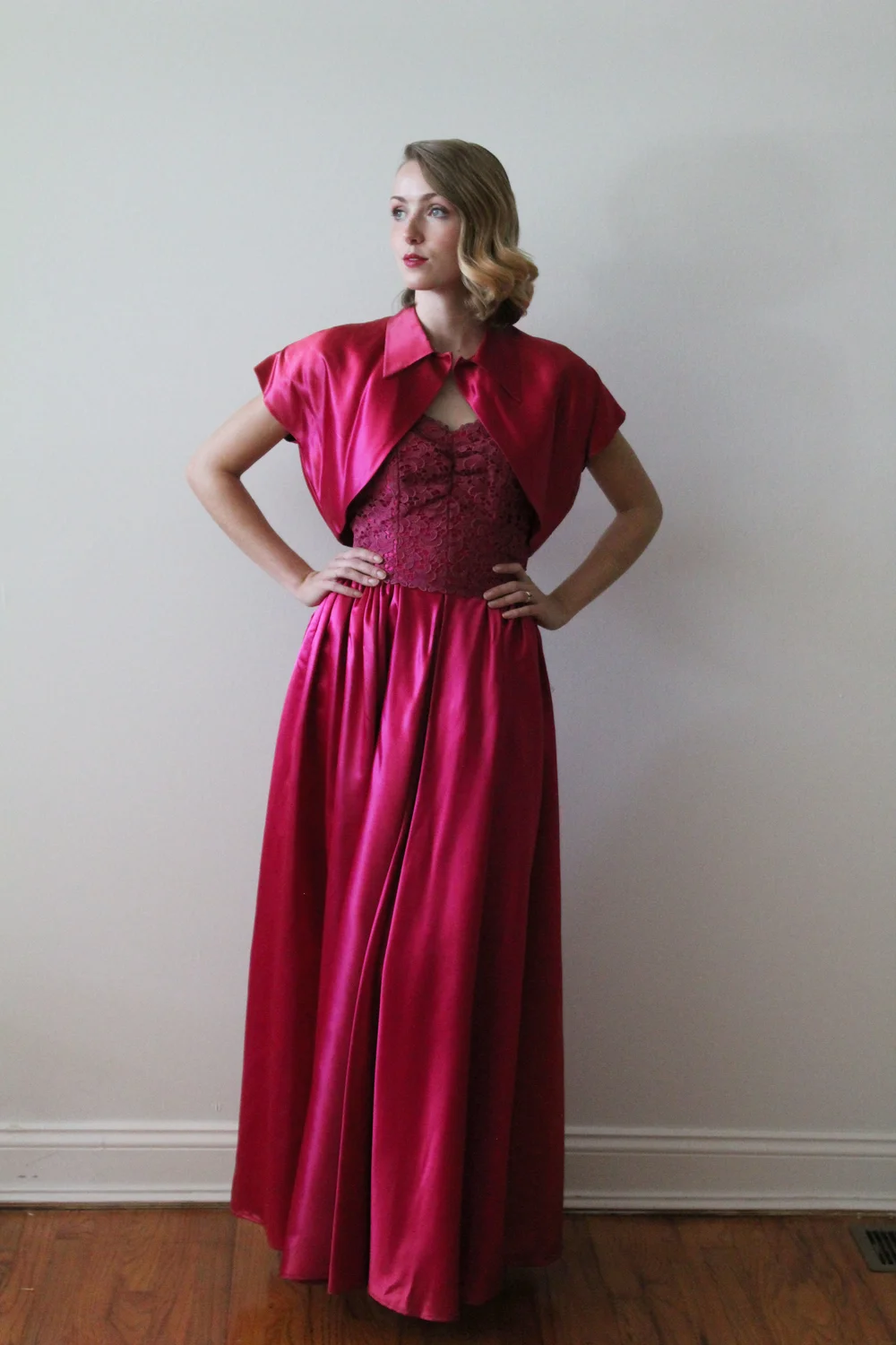 magenta lace dress Magenta Sequins Lace Short Party Dress V Neck Sheath Homecoming Dress ARD3134