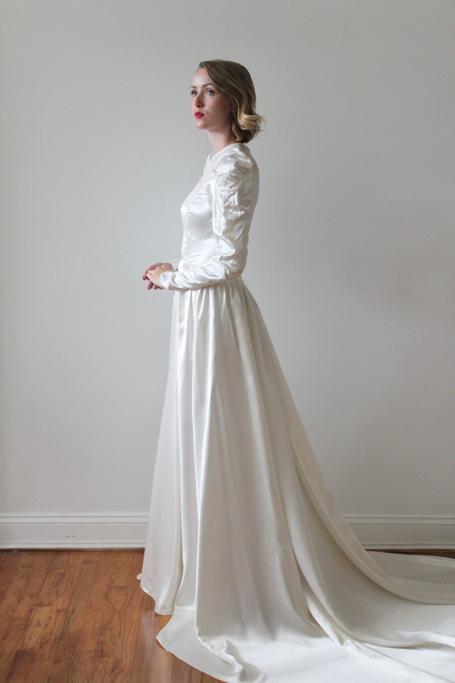 winter dress for wedding guest Burgundy Velvet Dress - Bridesmaid Dress main image 1