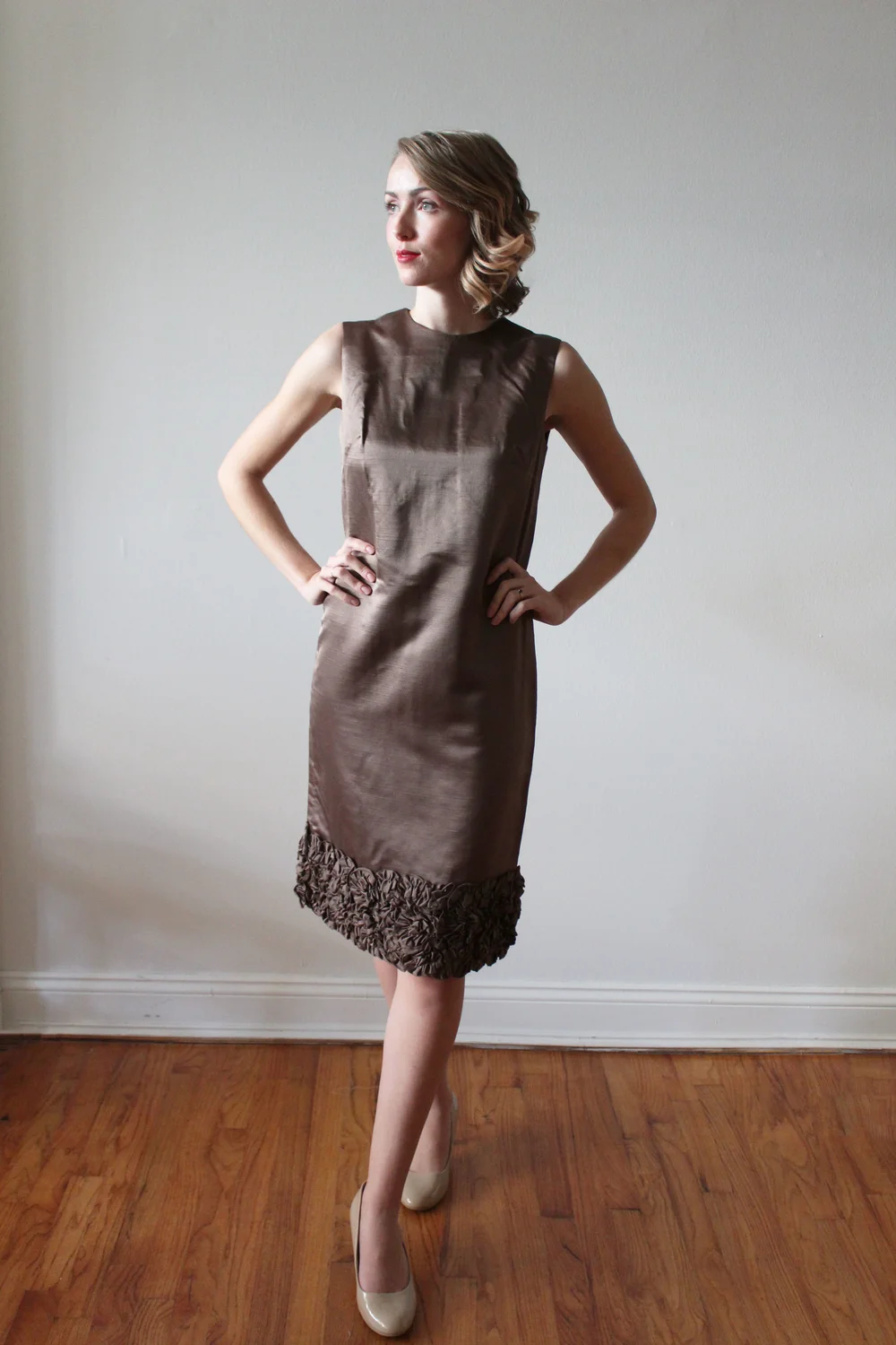 open lace back dress About A Girl Maxi Dress Chocolate