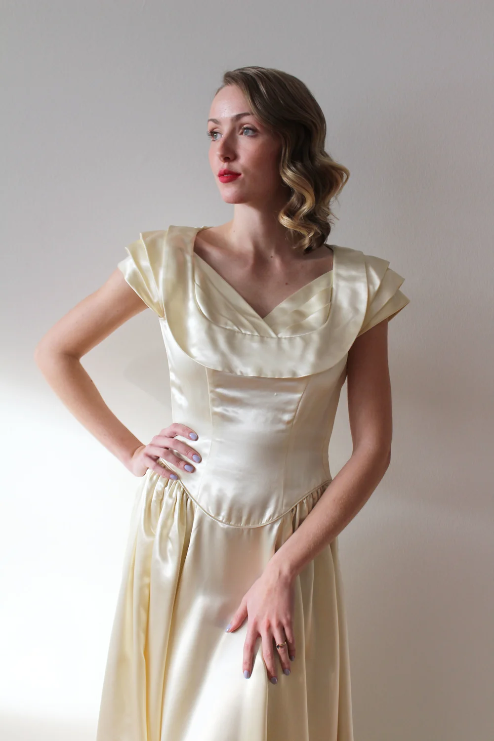 1940s short wedding dress 1940S Wedding Dresses
