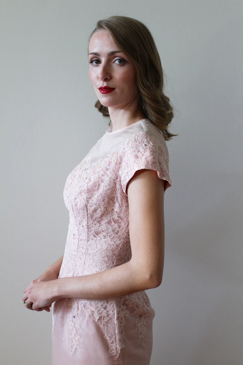 chinese dress ladies Vintage Short Pink Prom Dress for Teens with Ruffle Straps Pink Homecoming  Dress1626P main image 0