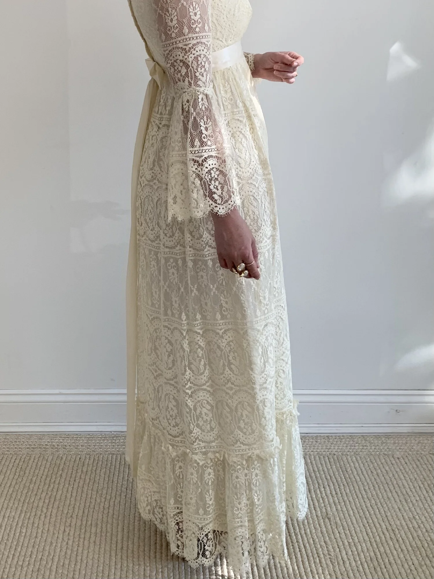 blue dress for baby girl Penelope Floral Maxi Dress, Ivory Cream – Everyday Chic Boutique