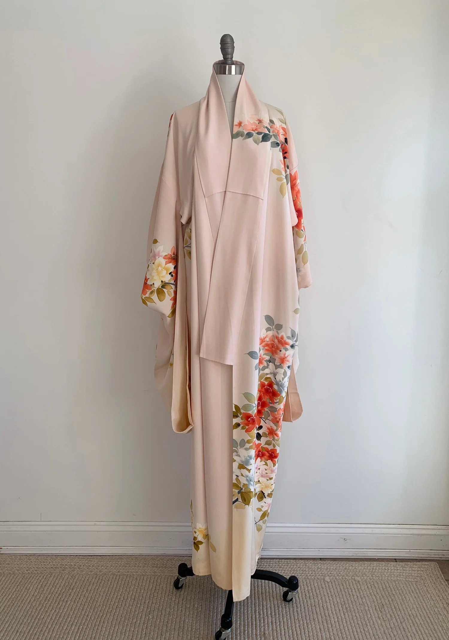 JAPAN すばらし VINTAGE HAORI キモノ ハオリ silk100%