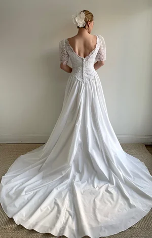 navy blue dress for baby girl The Best Brides of the '90s main image 0