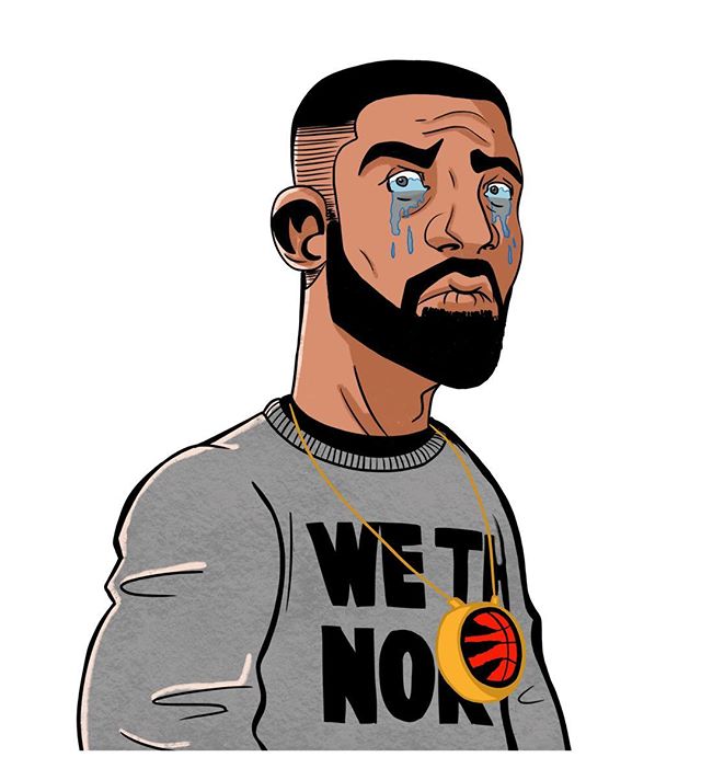 Crying Drake. Another sad NBA season for Raptors fans.
.
.
.
#drake #toronto #medallion #raptors#torontoraptors #wethenorth #crying #nba #basketball #music #draw #drawing #digital #sketch #art #illustration #ipad #procreate