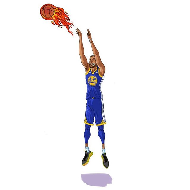Steph taking his shot. Considered drawing a car park for the background.
.
.
.
.
#StephenCurry #curry #three #BANG #warriors #underarmour #mouthguard #goldenstate #goldenstatewarriors #california #dubs #nba #basketball #draw #drawing #digital #sketch