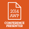 2014ConferencePresenter100x100orange.png