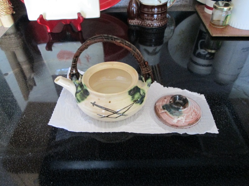 Japanese teapot from an antique store.