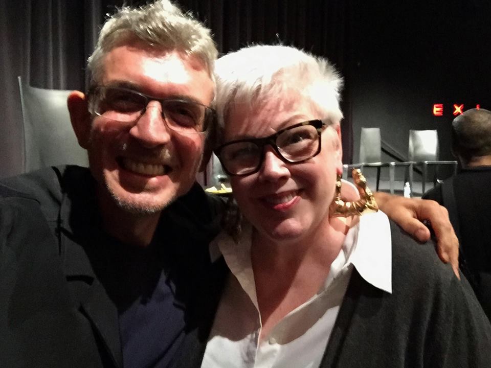 Me and the wonderful Monica Lynch after the screening. I loved interviewing Monica, one of the unsung heroes of the era, and it was wonderful to meet her for the first time at the launch..jpg