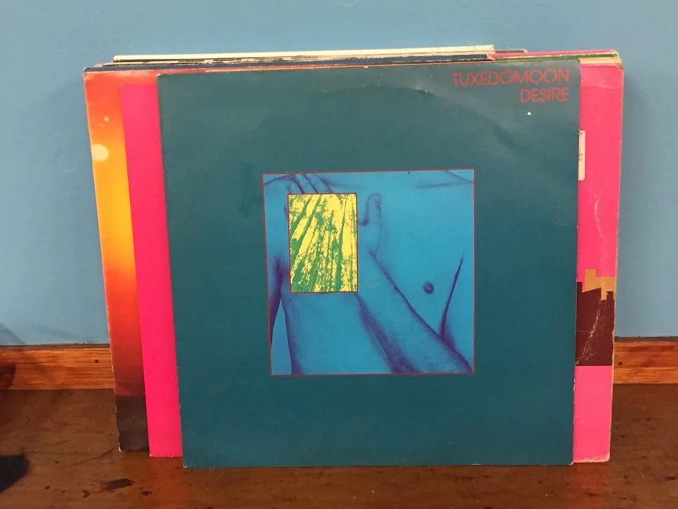Some of the records I picked out in Dublin. I'm pretty heavily into Tuxedomoon's "Desire" right now...