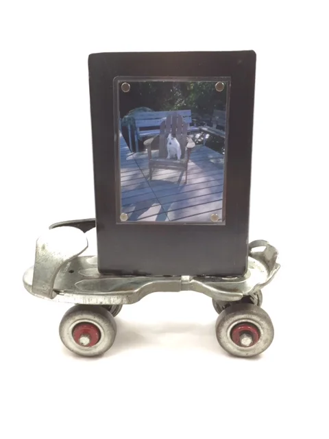 Rollerskate with Red Wheels 