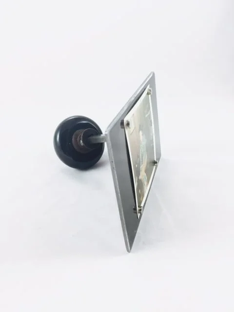 Black Porcelain Doorknob