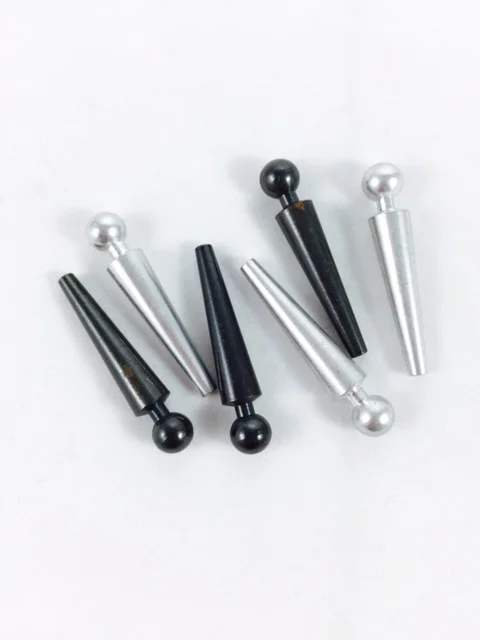 3/16" Ball Top Pegs-Set of Six