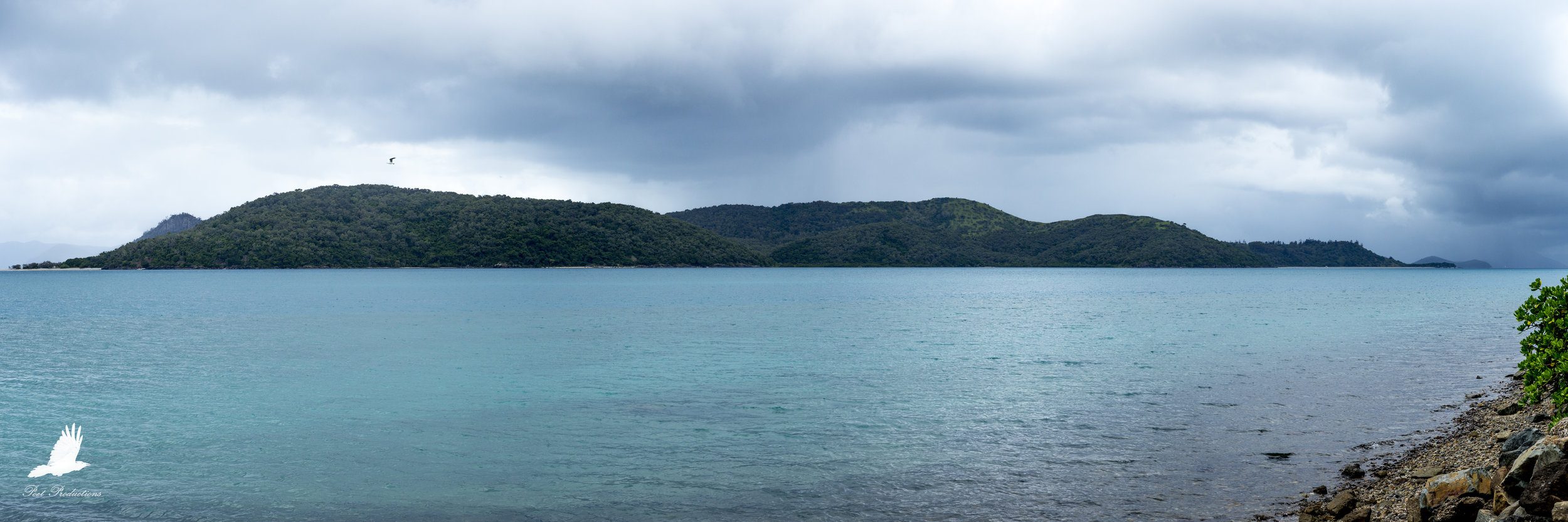 A simple panorama taken while walking around Daydream Island